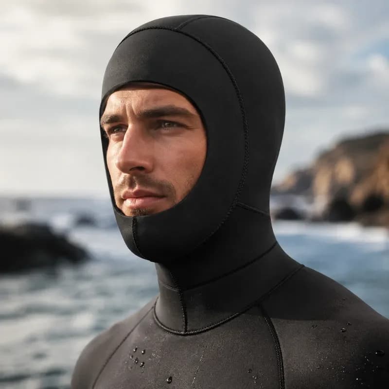 For Spot CR Diving Head Cover 3mm High Elastic Warm Sun Protection Snorkeling Surfing Cap Thickened Cold Protection Winter