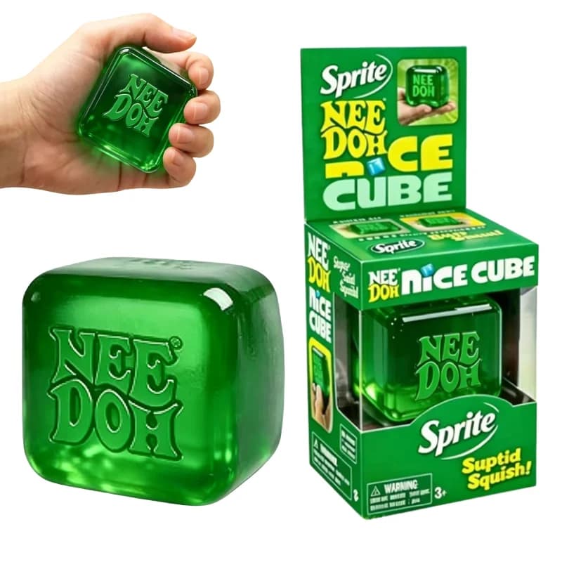 Schylling Nee Doh Sprite Edizione Limitata Nice Cube Giocattolo Antistress Sensoriale Blind Box per Adulti e Bambini