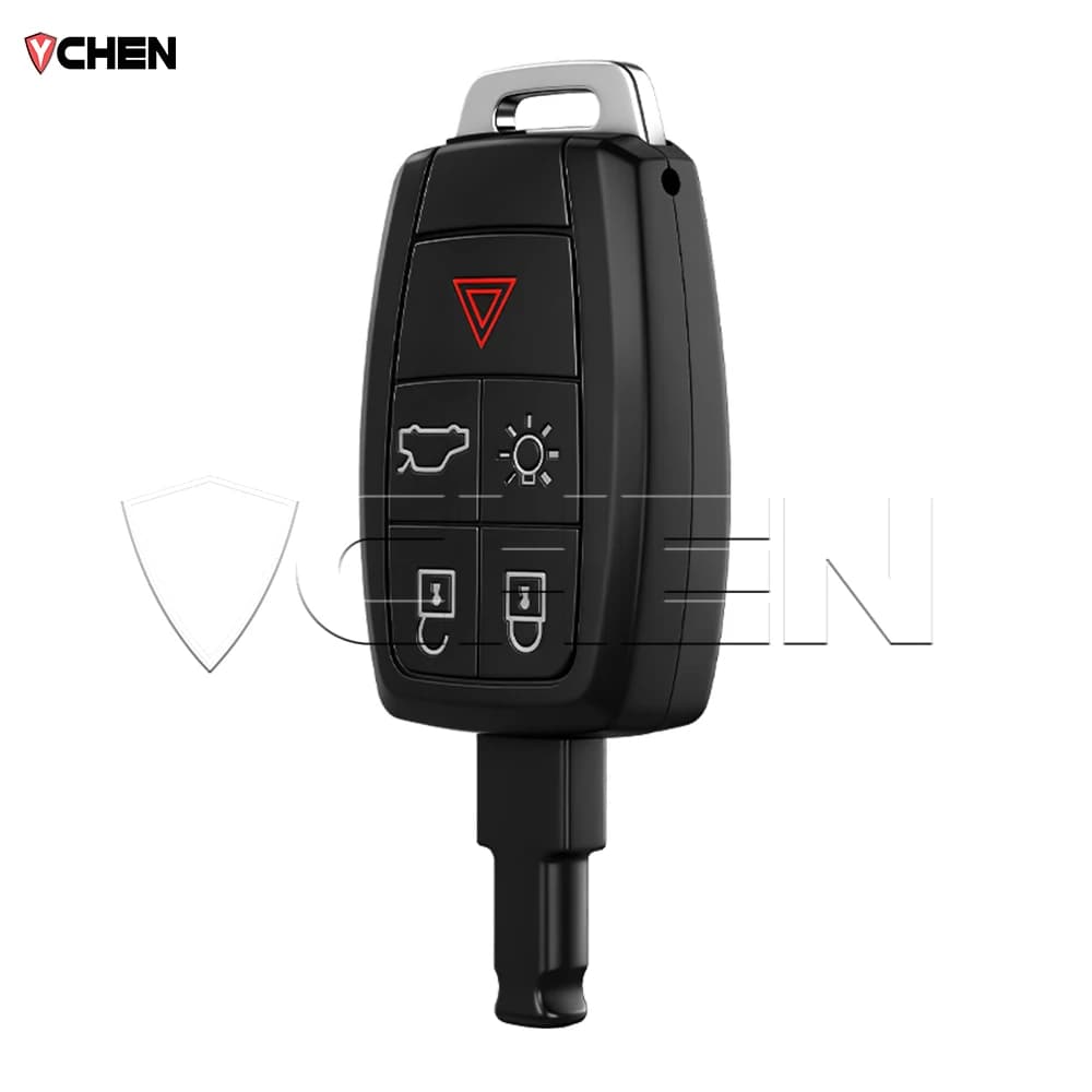 Guscio di Ricambio KR55WK49259 per Chiave Telecomando Volvo C30 C70 V50 S40 2007-2011 con Lama Non Tagliata