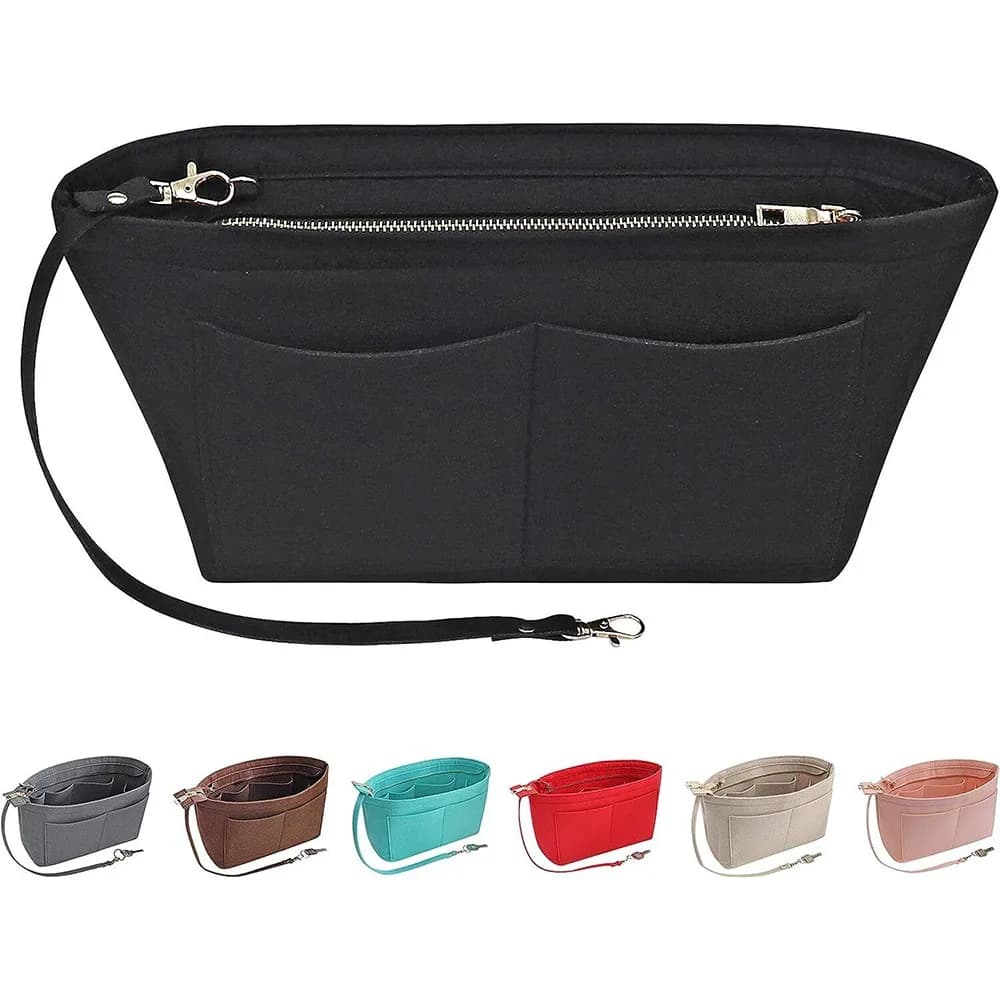 Borsa da viaggio per organizer Borsa in feltro Tote Insert Liner Borsa da donna
