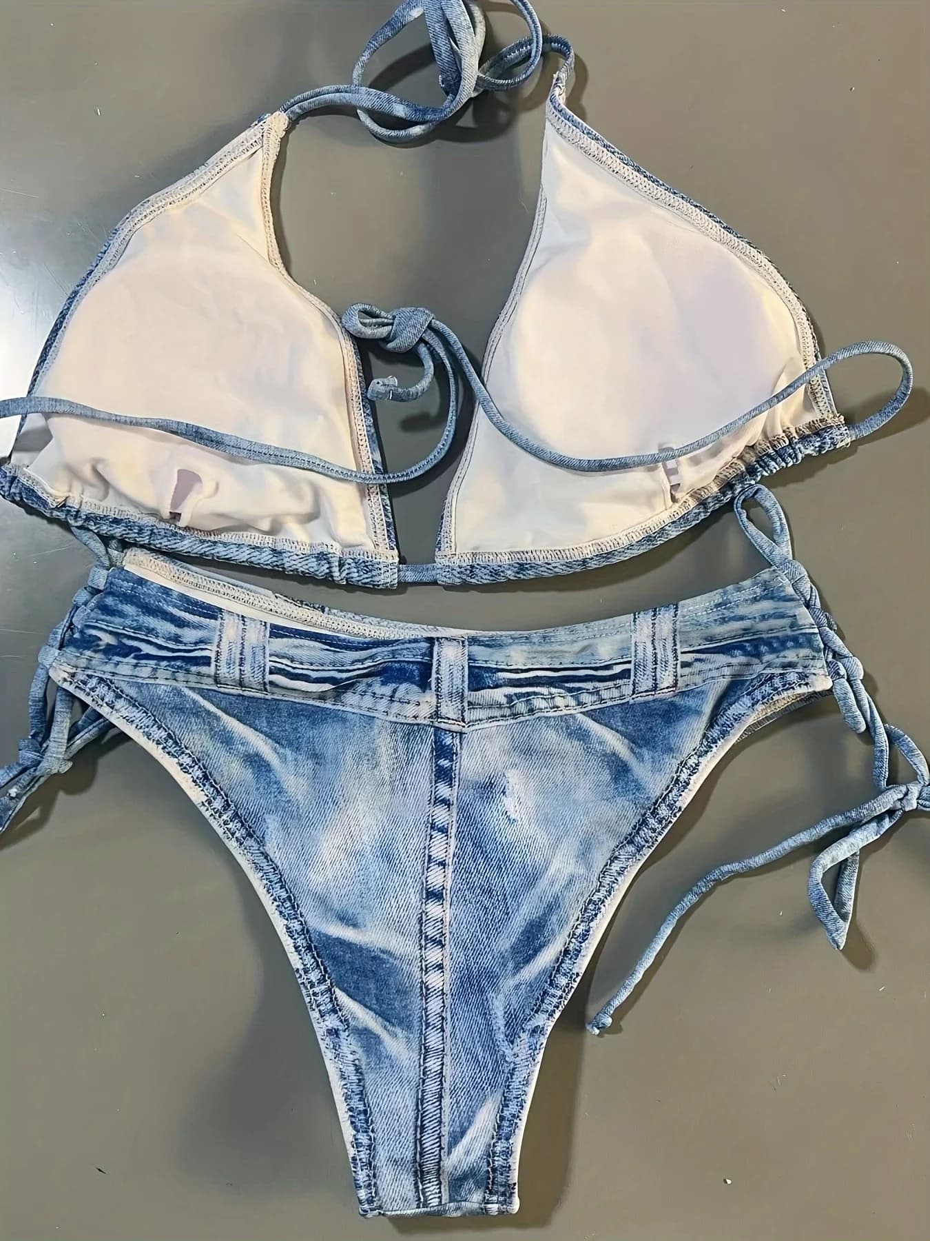 Set Bikini Sexy Stampato per Donna