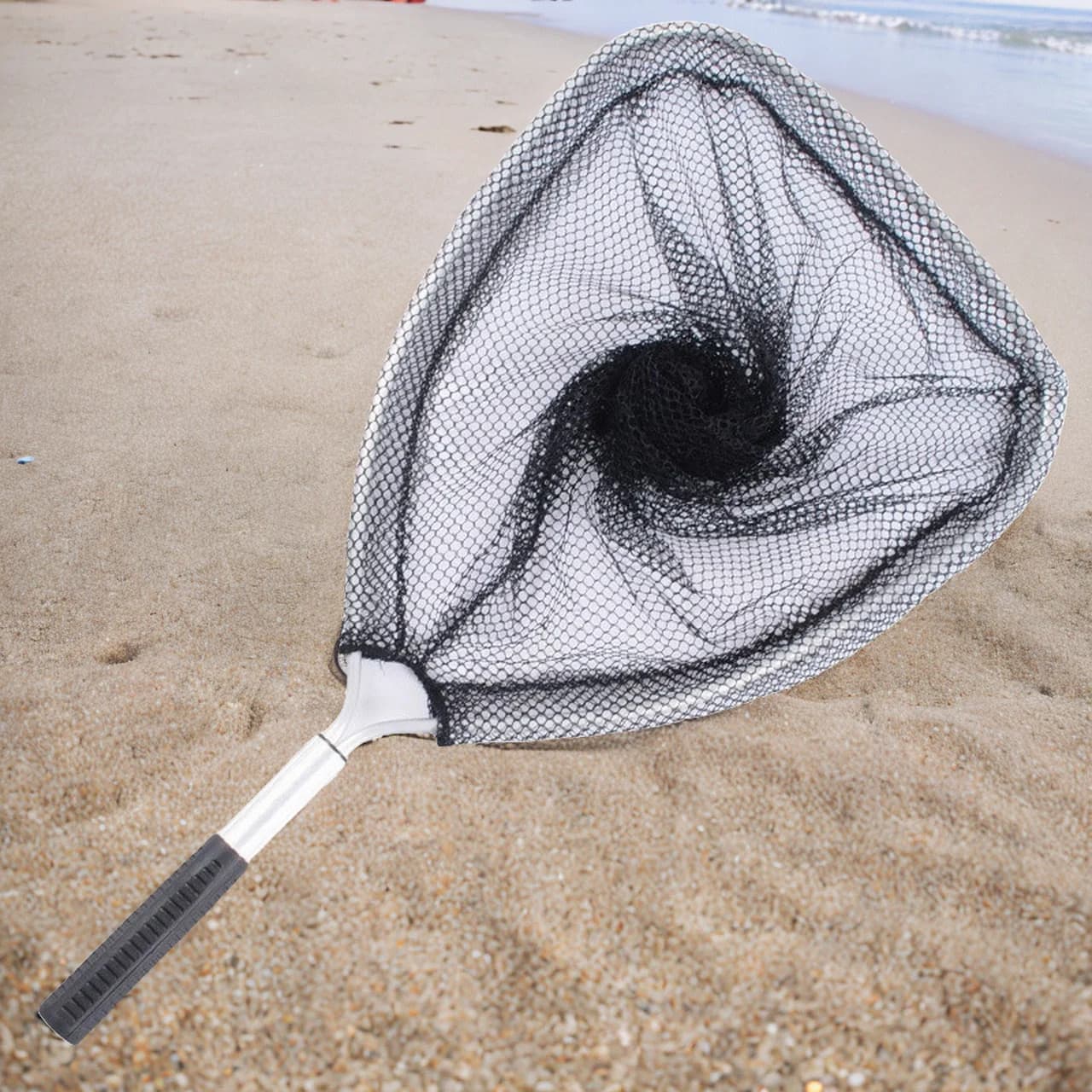 Manutenzione in nylon Telaio a rete Atterraggio in mare Maniglia in lega Diametro Trota Carpa Allungabile Pesca Pesce Asta in rete in acciaio Ingranaggio in alluminio