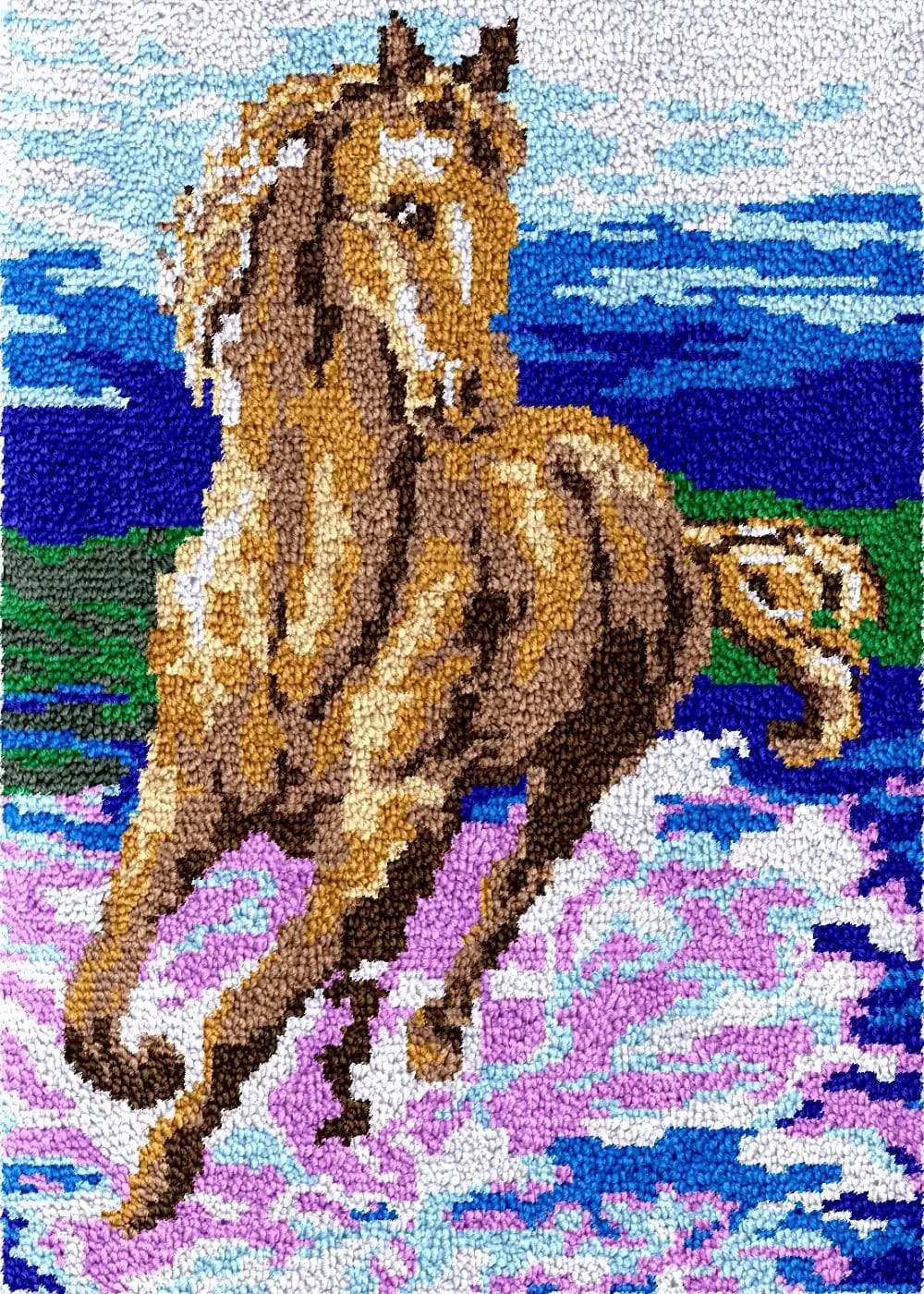 Smyrna kit gancio chiusura cavallo tappeti set ricamo tappeto extra large Nodo tela plastica Borsa fai da te artigianato accessori manualidades