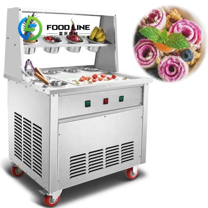 Best Price New Style Professional Commercial Good Efficiency Ice Fried Laminated Teapot Machine For Yogurt