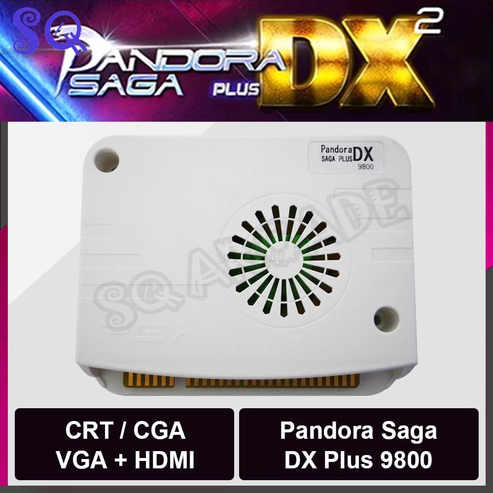 Pandora Saga Box DX2 Plus 9800 in 1 Version Arcade Jamma Game Console Cabinet Machine JAMMA Motherboard PCB Multi HDMI VGA CRT