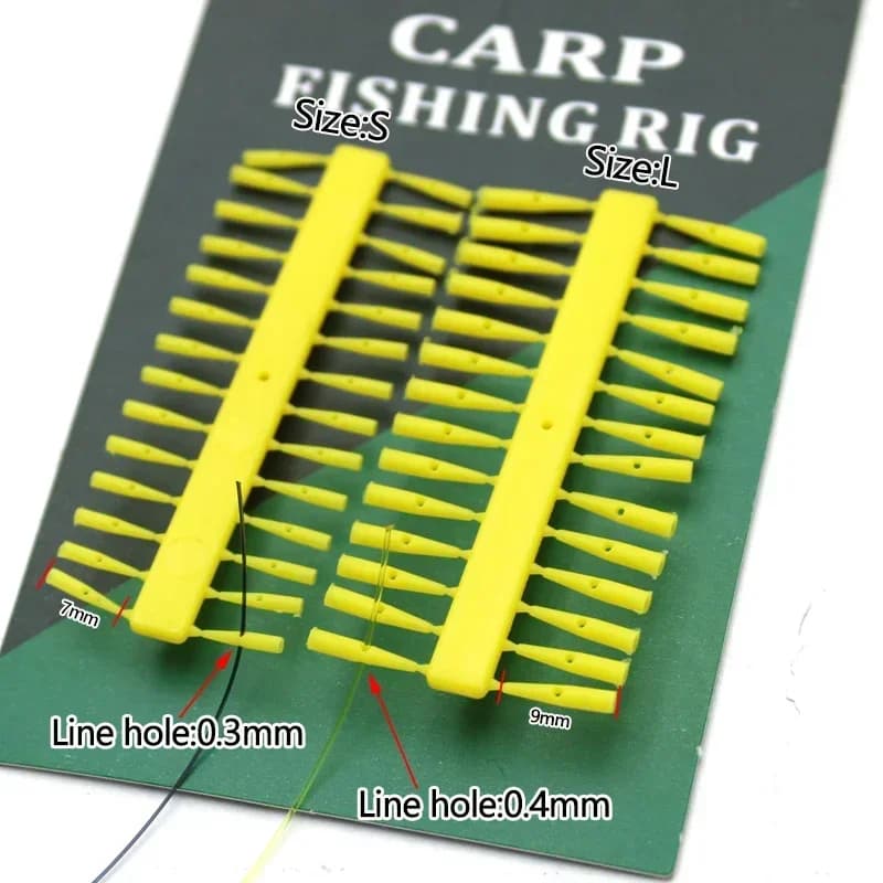 5PCS Carpet Fishing Accessories Quick Stop Exhaust Hair Rig Commercial Match Fishing Equipment Boxes For Carp Fishing Equipment