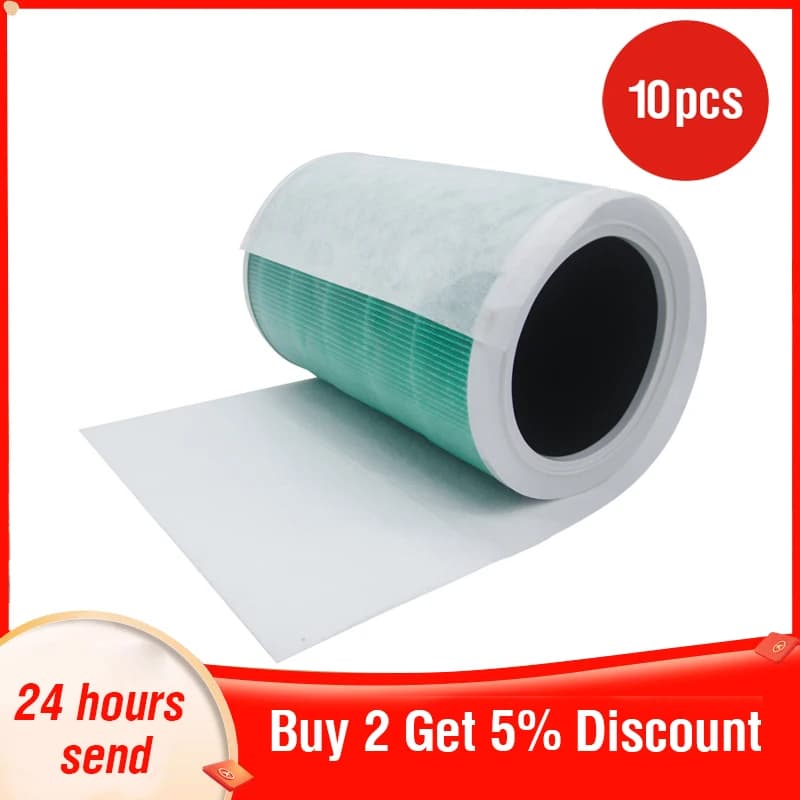 10 PZ Filtro Hepa Kimberley Filtro purificatore d'aria antipolvere in cotone elettrostatico per Xiaomi Purificatore d'aria 2 2C 2H 2S 3 3C 3H Pro