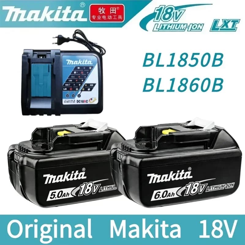 Lithium Ion Battery Makita 18V 5Ah 6Ah High Rechargeable Performance for Electric Tools