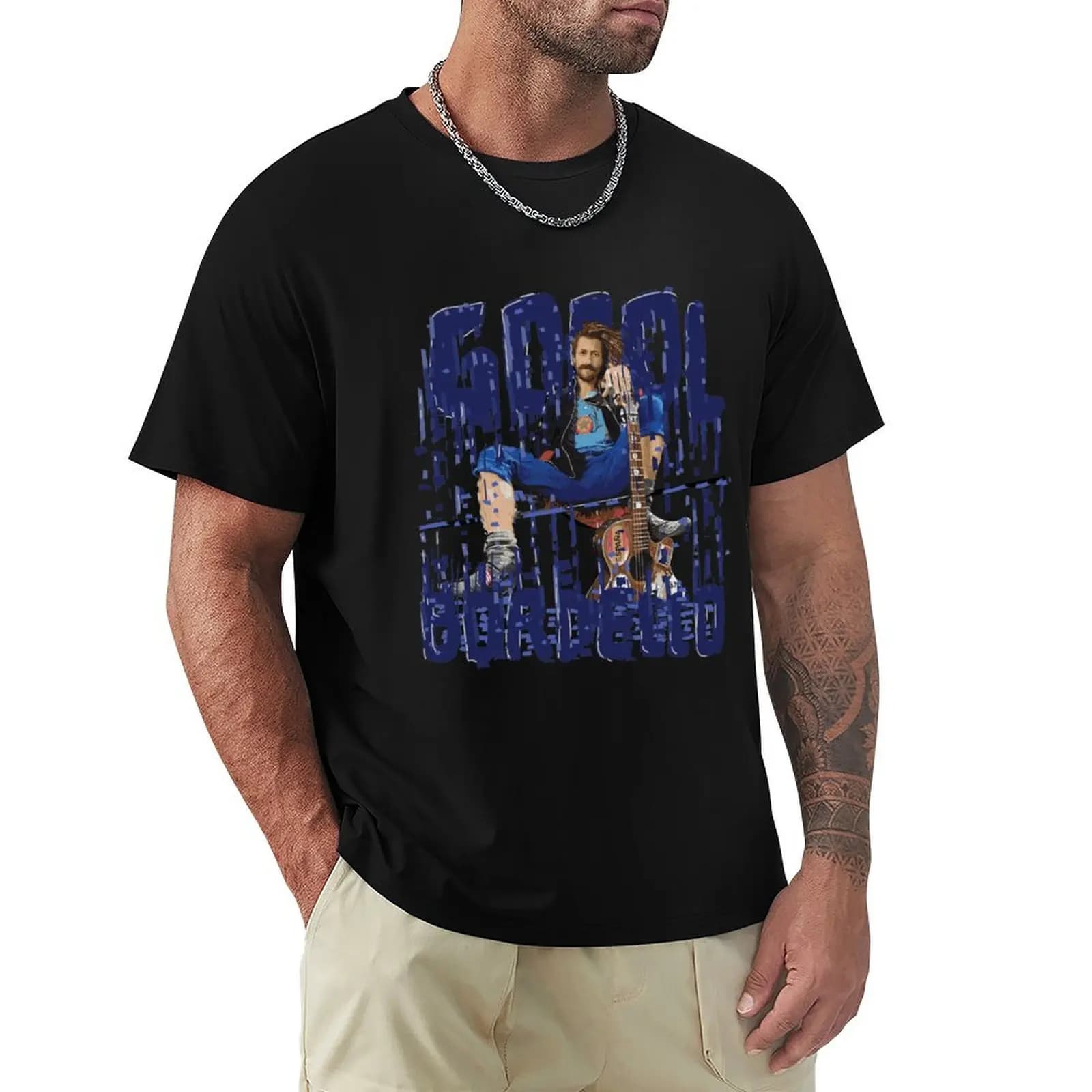 T-shirt Gogol Bordello Art, camicia a maniche corte Work Utility