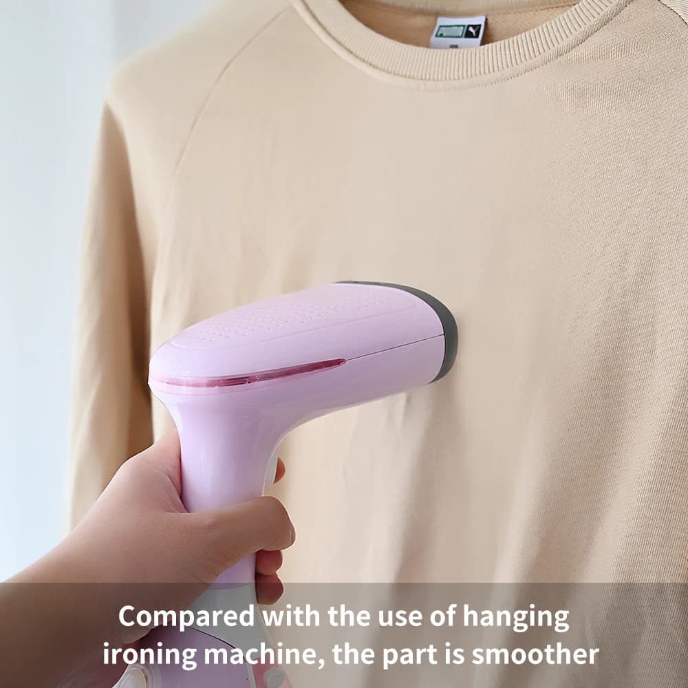 1500W Portable Steam Iron, Electrical Iron for Fabrics, 280ml, Portable, Vertical, Quick Heating, Ironing Clothes