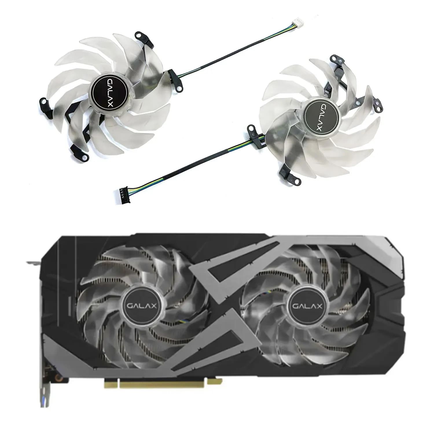 For Galax RTX 3060 3060Ti 3070Ti 3070 EX Video Card Fan GFY10015H12SPA 102MM RTX3060Ti RTX3070 RTX3070Ti Graphics Card Fan