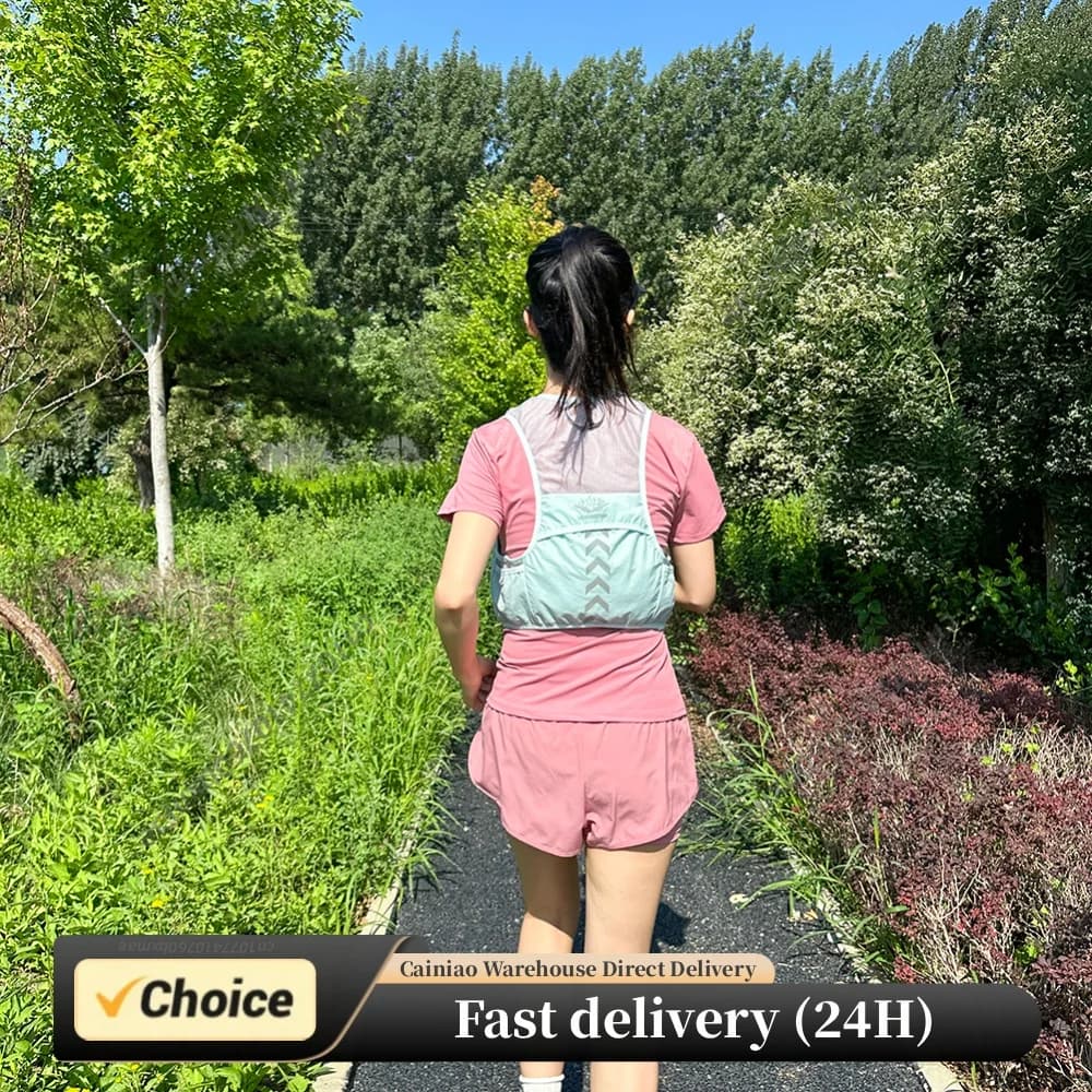 Hydration Jogging Vest Ultralight Breathable Running Race Hydration Vest Women Men Functional Pack for Bicycle Marathon Hiking