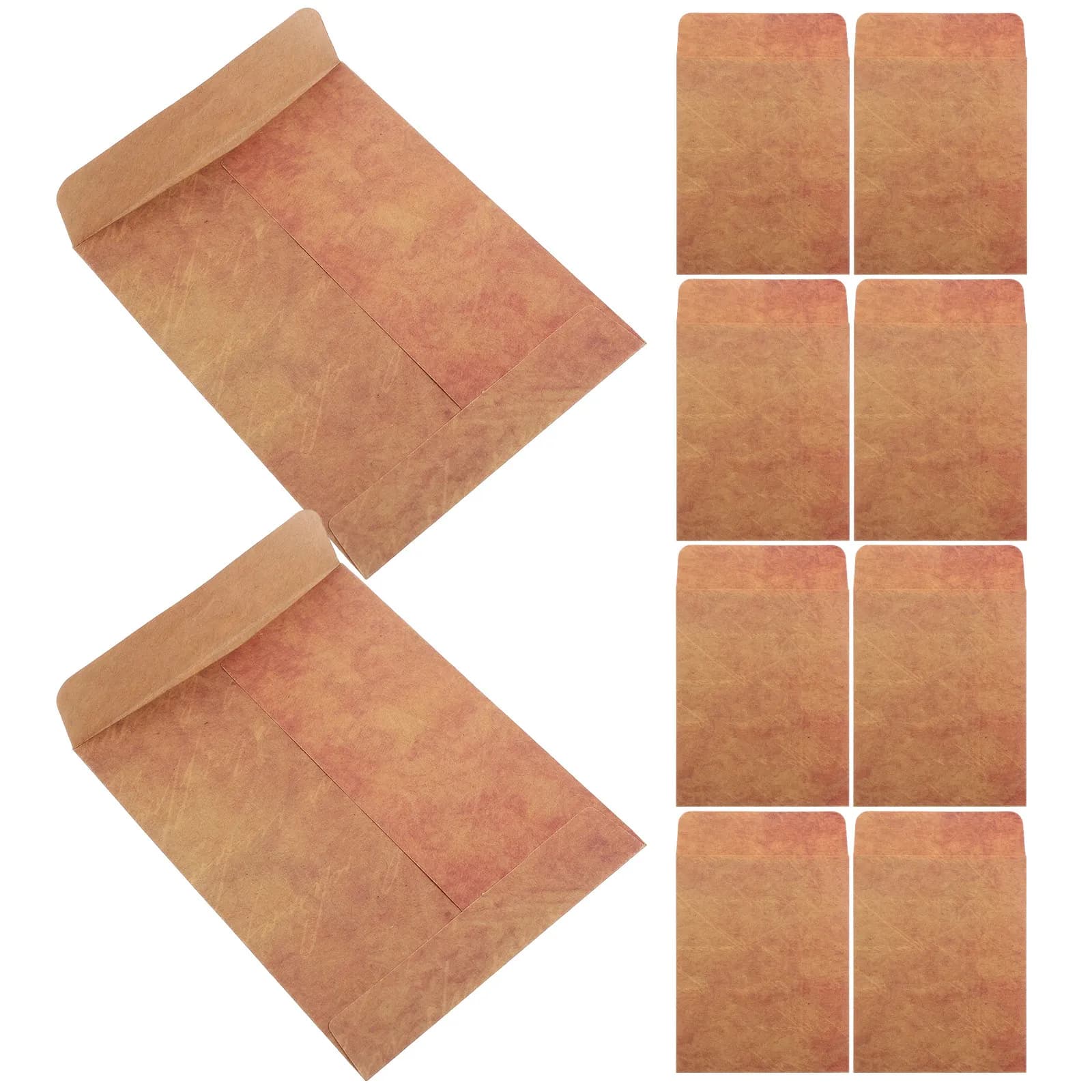 50Pcs Vintage Paper Envelopes Small Compact Envelopes Sturdy Seeds Storage for Flower Vegetable Plant Money Paper Envelope