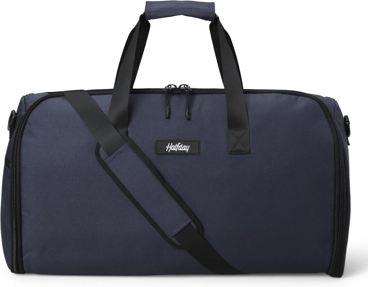 Borsa da Viaggio Convertibile 2-in-1 45L: Viaggio Senza Pieghe, Bagaglio a Mano Resistente all'Acqua con Tasche per Scarpe e Manica per Trolley