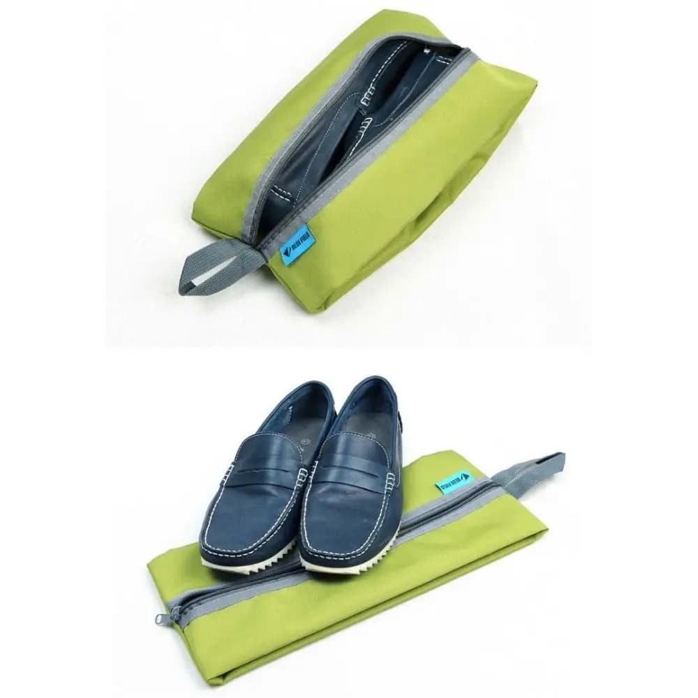 Borse portaoggetti da campeggio impermeabili Custodia per scarpe con cerniera chiusa Borsa per articoli vari da esterno Custodia per escursionismo in nylon Oxford ultraleggero
