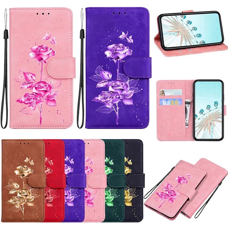 Book Case for Xiaomi Redmi A5 A4 A1 A2 Plus 4G A3 Pro K70E K20 k60 K70 K80 Pro Leather Wallet Flip Cover Stand Card Slots