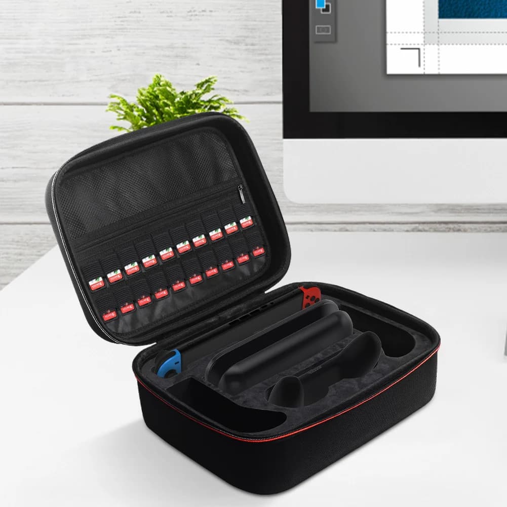 Custodia da trasporto per Nintendo Switch 2, borsa organizer antiurto e antigraffio per console e controller Switch 2