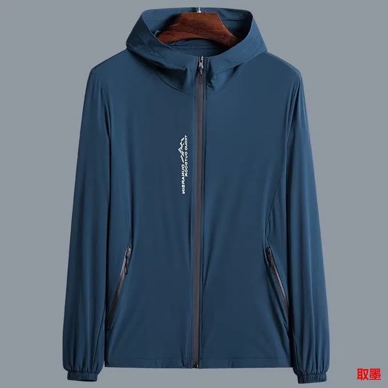 Lightweight Breathable Ice Silk UV Protection Outerwear Men's Summer Fashionable Sunscreen Clothing Women's Skin-Friendly Coat