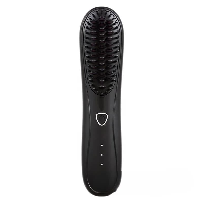 Mini comb for curling and smoothing the smooth hair 2 in 1 wireless, straight brush to negative ions for domestic use in hotel