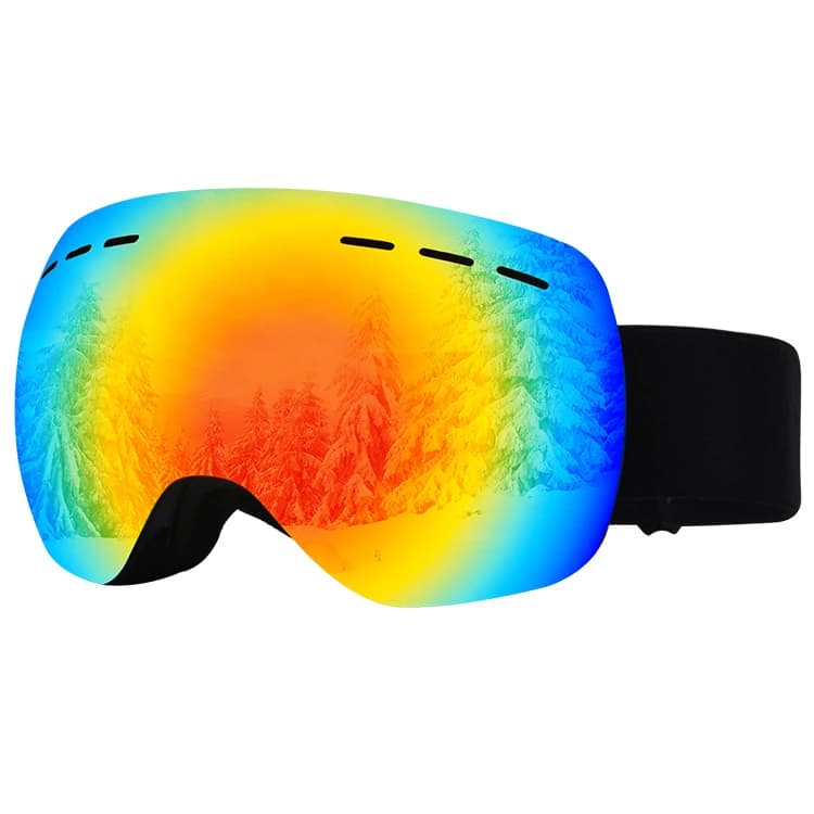 Occhiali da Sci e Snowboard per Uomo con Montatura in Plastica, Lenti Sferiche Personalizzate Antiappannamento, Fotocromatiche e Polarizzate