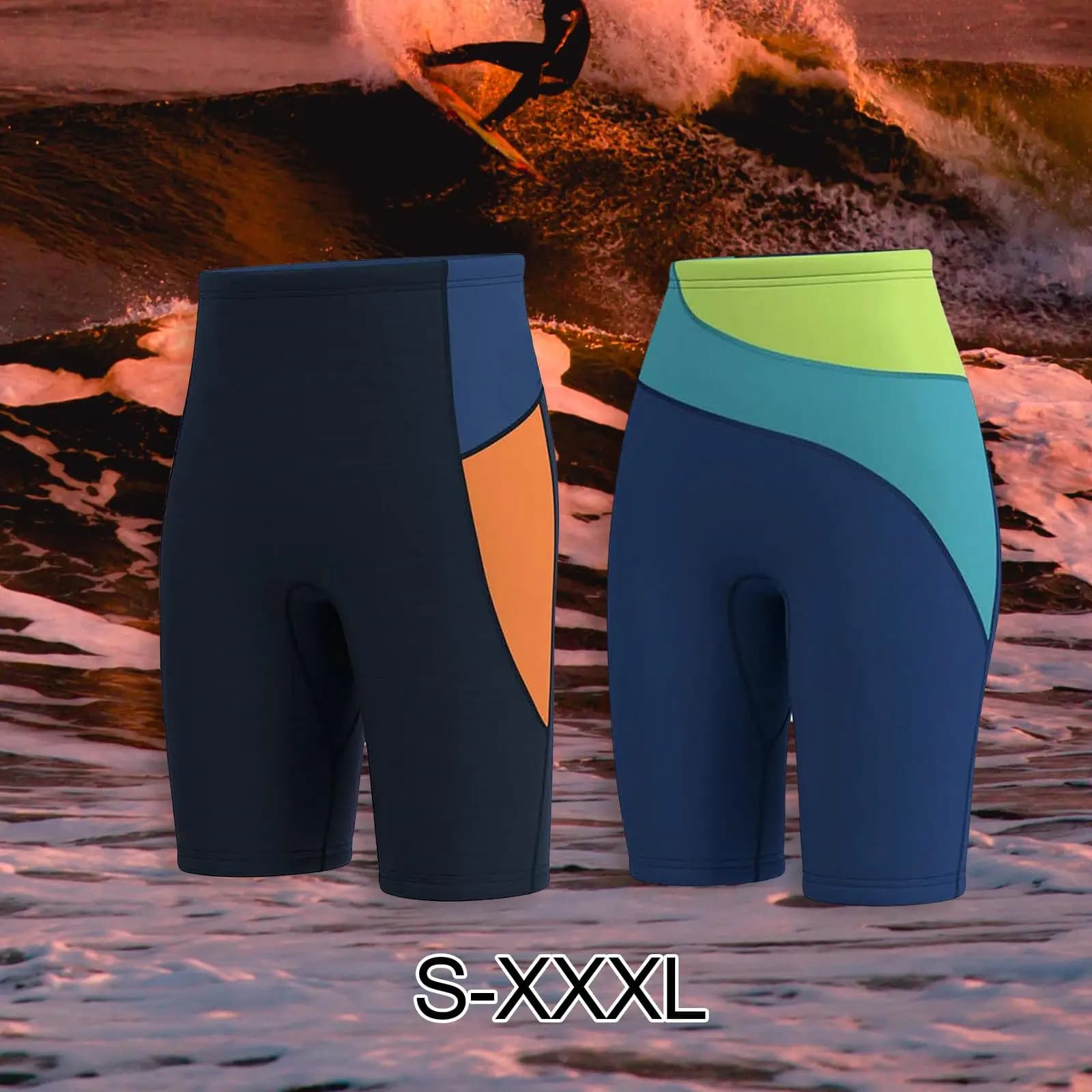Sub shorts in Neoprene 3mm, Leggings Fitness, Cycling Mute for Kayak, Apnea Subacquea, Acquagym, Nautica