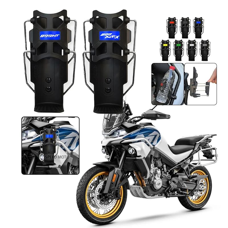 Portabicchieri 800MT 800MTX PER CFMOTO CF 800 MT MTX 800MT-X 800mt MT800 N39 ° Portaborraccia Regolabile per Moto