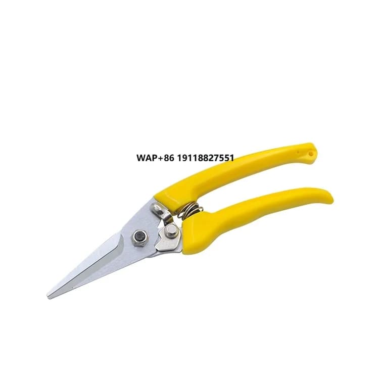 CROWNMAN Power Scissors with PP Handle and SK5 Straight Blade from 7 Inches