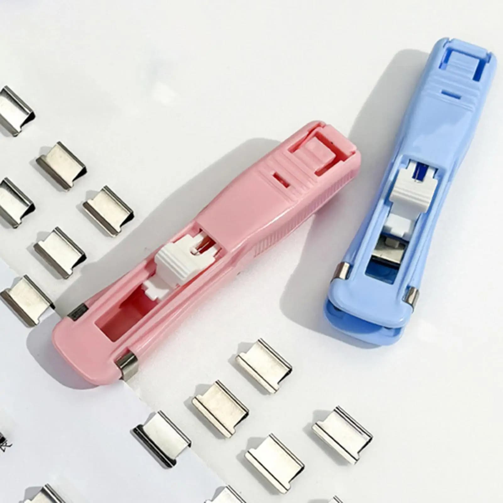Clip per rilegatura riutilizzabili, macchina per rilegare libri, accessori per ufficio, per documenti in carta, clip per documenti, forniture scolastiche