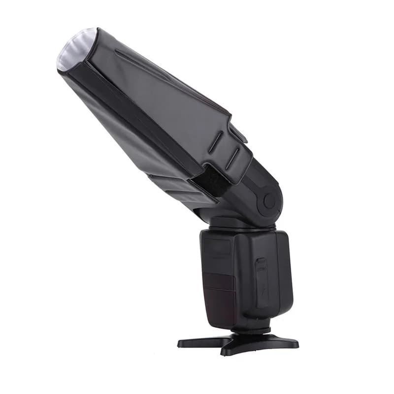 Universal Photo Flash Light diffusore Softbox pieghevole Snoot Beamr riflettore per Canon Nikon Yongnuo Pentax Speedlite