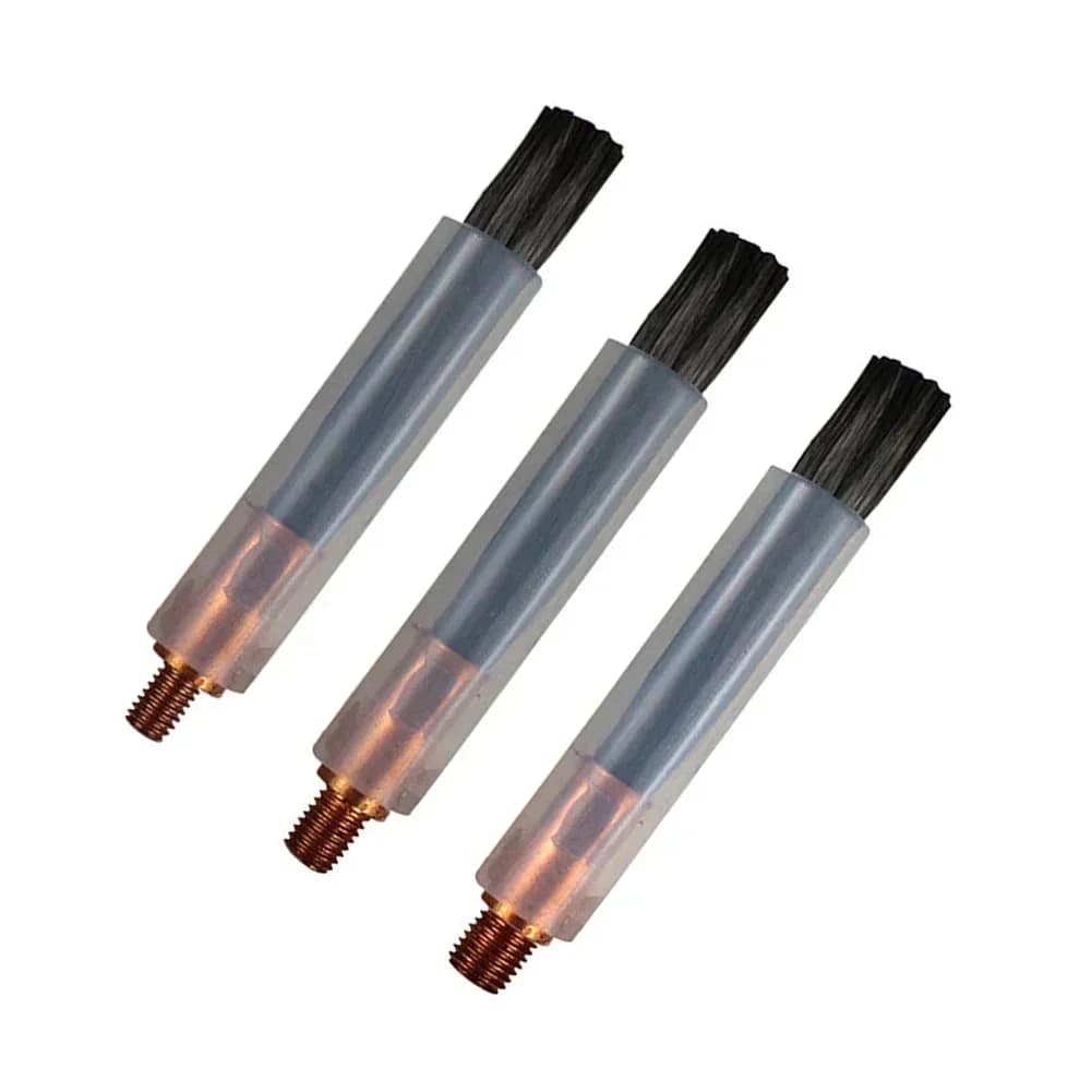 TIG WIG MIG MAG Brush M6 8 10 Cover Cleaning Tool Welding Detergent Carbon Fiber Brush / Acid Cleaning Brush