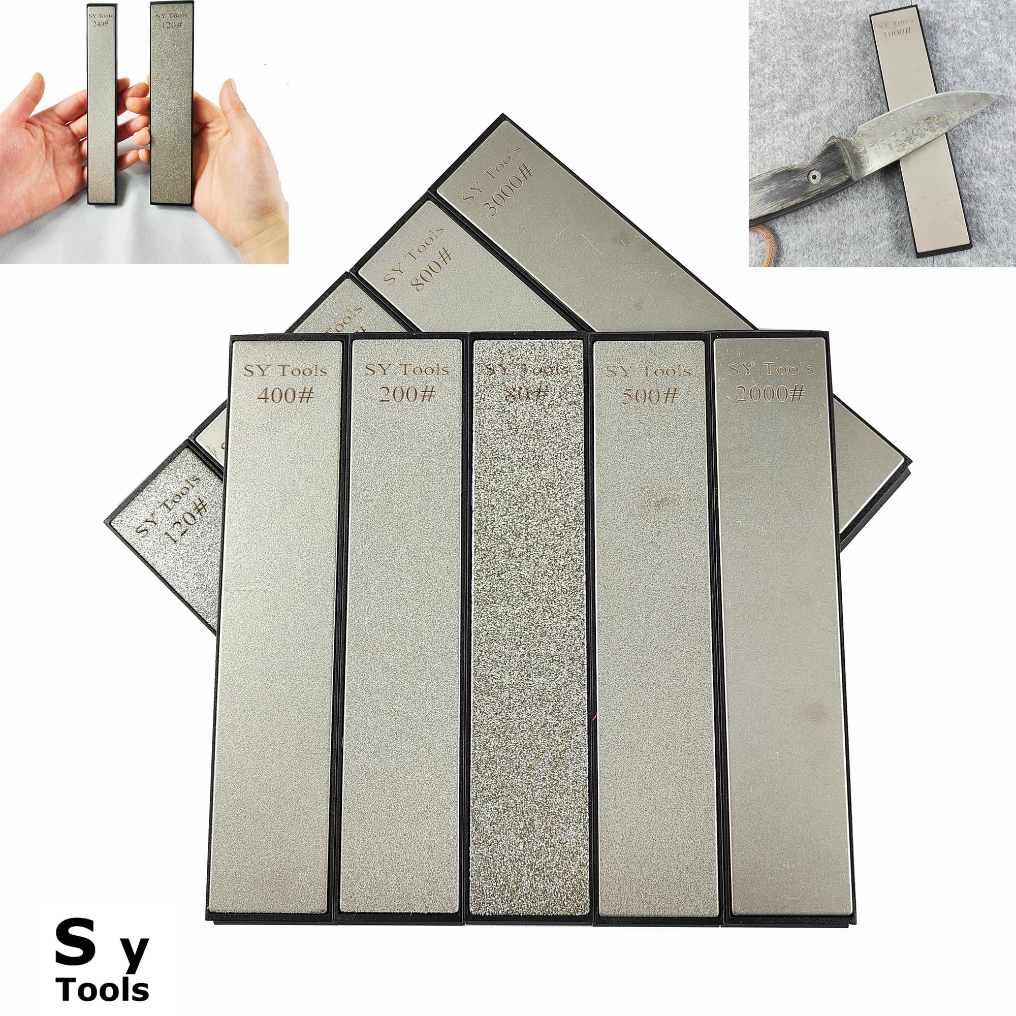 1PC 80-3000 # affilacoltelli professionale per affilare i coltelli sistema di pietra lama per Frinding da cucina strumento per molatura Fine pietra per affilare