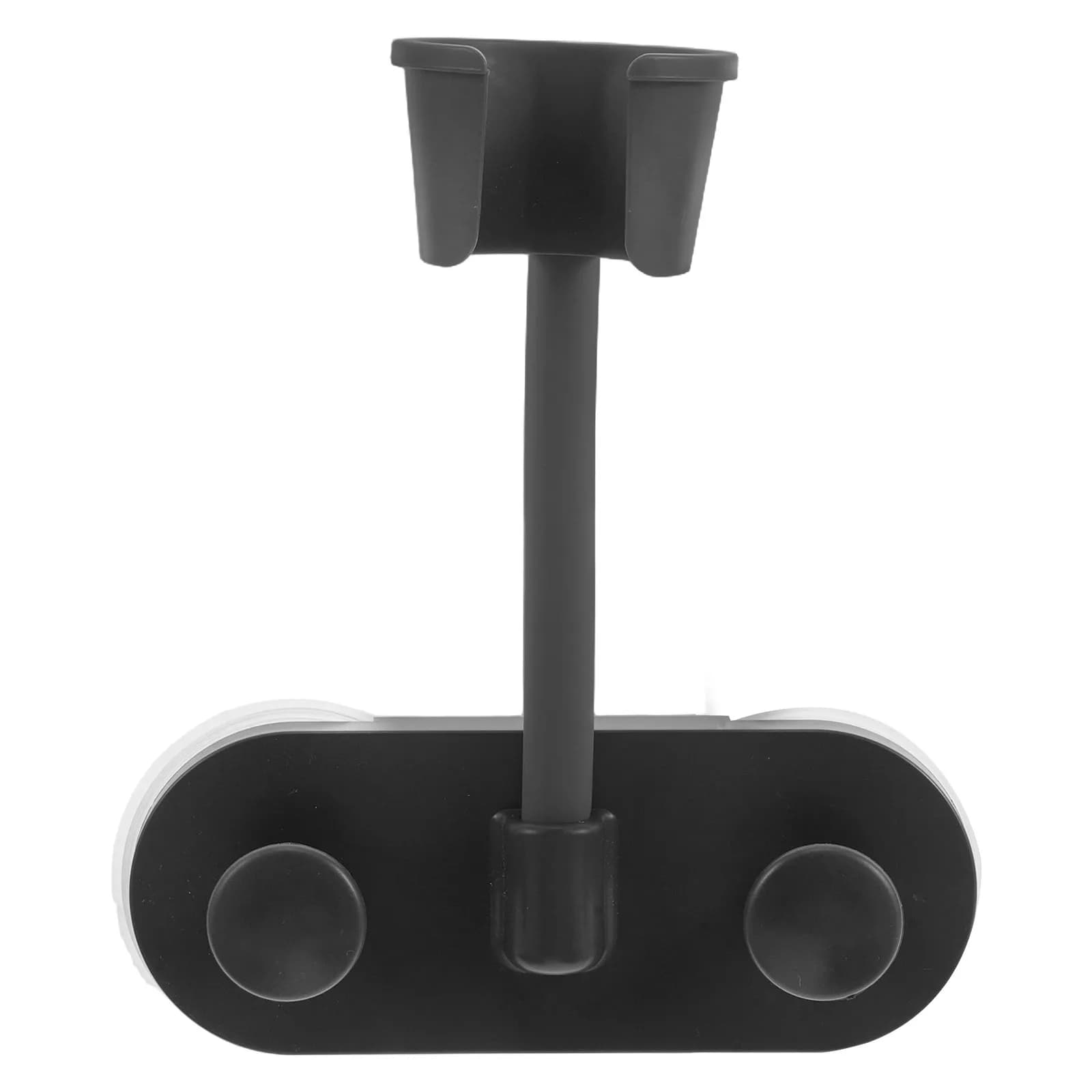 Hands Free Hair Dryer Holder Double Suction Cup Wall Mount No Drill Bathroom Hairdryer Storage Lazy Stand Hair Dryer Organizer