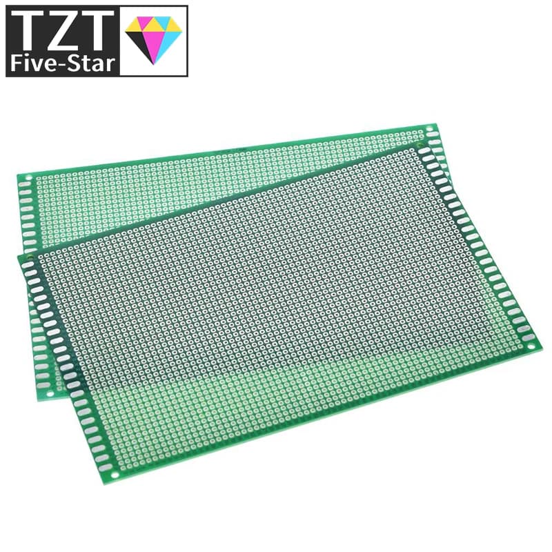 TZT 1/3pcs 12x18cm 120x180 mm Single Side Prototype board Universal board for arduino