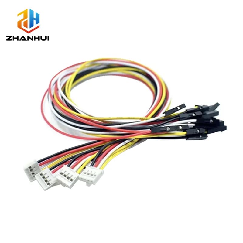 10 cavi jumper PA da 2,0 mm a Dupont femmina, cavo elettronico 26AWG da 20 cm, connettore PAP a 2/3/4/5/6/8/10 pin per Arduino DIY