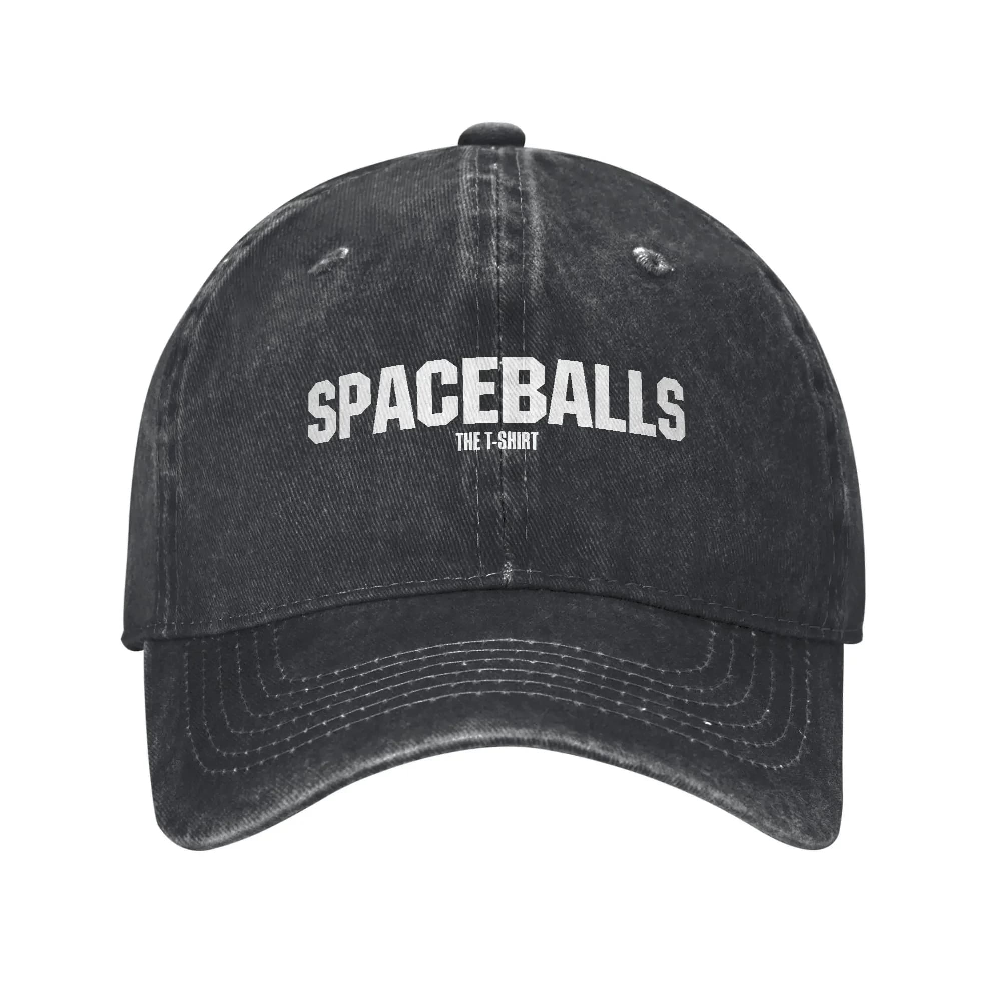 Vintage Space-ball 80s Movie Baseball Caps Unisex Style Distressed Denim Snapback Hat Spaceballs Outdoor Summer Adjustable Hat