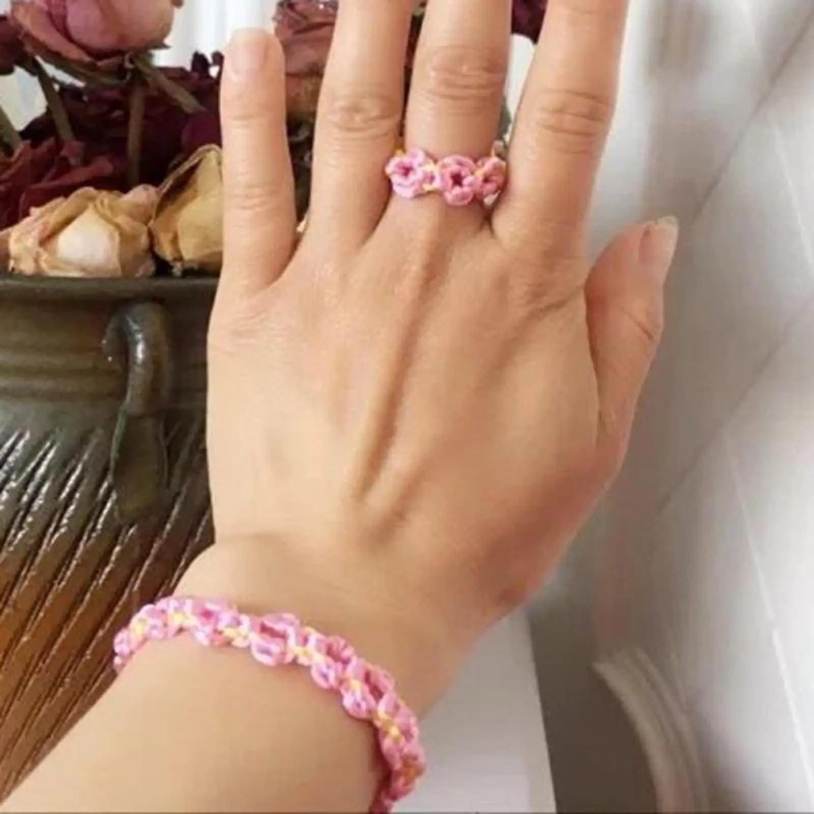 Foam Kumihimo Beading Disc Jewelry Making Loom Braiding Plate for DIY Anklet Bangle Bracelet Tools