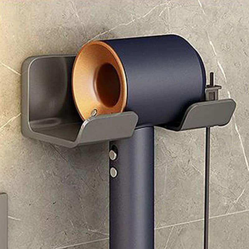 da da Wall support for hair dryer with fast local shipping USA, multifunctional bathroom organizer to store hair plate