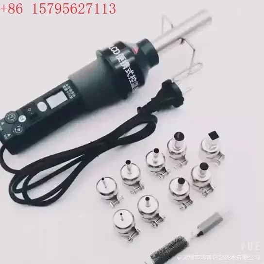 GJ-8018LCD Pistola Termica ad Aria Calda Portatile da 450W con Controllo della Temperatura