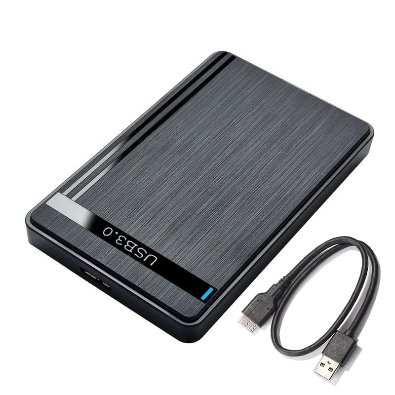 2.5Inch SATA to USB 3.0 HDD Enclosure Mobile Hard Drive Case For SSD External Storage HDD Box With USB 2.0 3.0 Cable ABS Plastic