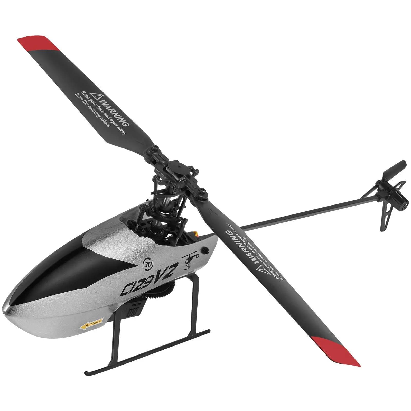 Giocattolo per aereo telecomandato a 4 canali per elicottero RC, volo da 39 minuti, regalo per bambini
