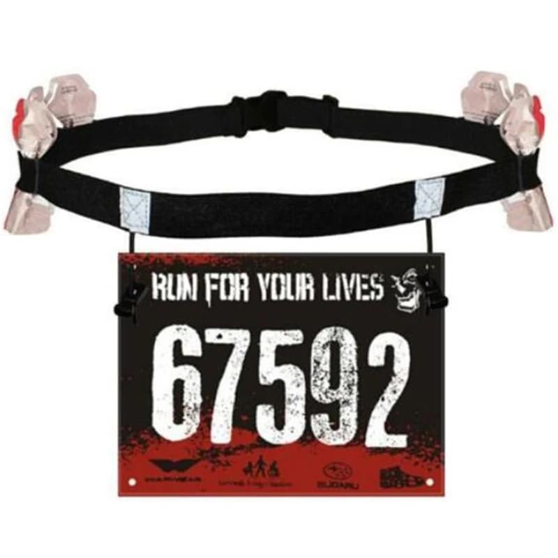 Ironman Triathlon Energy Rubber Ring Belt Running Black Practical Fast Cheap Sport Competition Belt