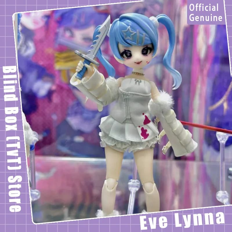 Genuino Eve Lynna Double-face Killer Mjd Series Blind Box Collezione di action figure carine Ornamento da tavolo Regalo di tendenza della moda