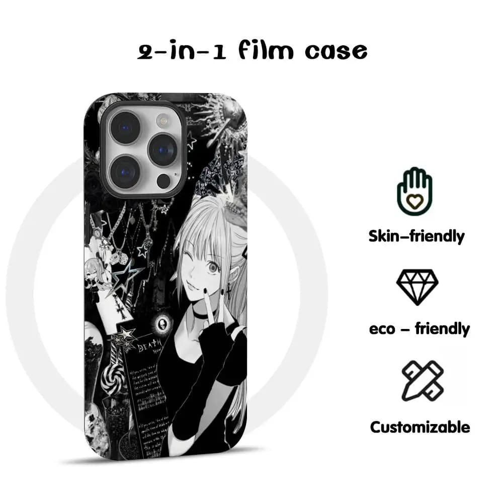 Misa Y2K girl death note classic anime Phone Case Film shell For iPhone 17 16e 16 15 14 13 12 11 Pro Max Plus XS