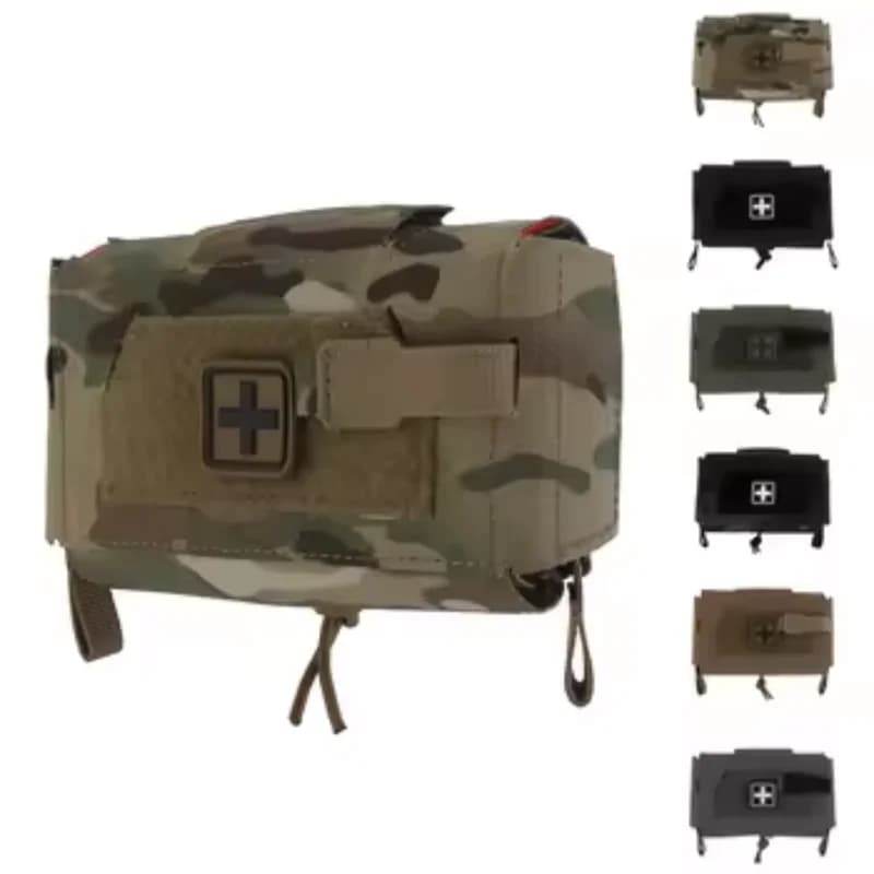 Tactical MD2 Compact Trauma Kit IFAK Medical First Aid Pouch Outdoors Hunting Camping Patrol Survival Equipment