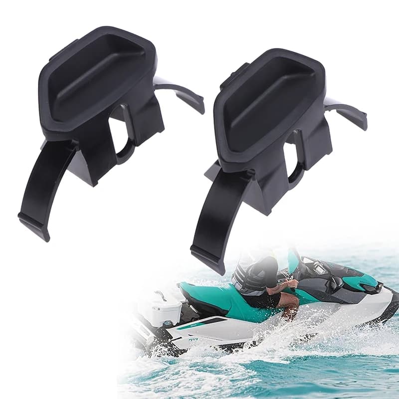 1/2 Pezzi Chiusura Vano Portaoggetti Seadoo 264000133 Compatibile con GTI 90 130 GTR 230 GTX 170 RXT X 300 WAKE 170 Accessorio Moto d'Acqua