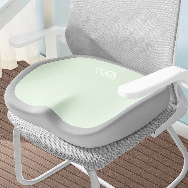 Cuscino del sedile in memory foam da 1 pz per supporto per sedia per auto/ufficio con base antiscivolo Cuscino ergonomico per il comfort dell'anca per seduti lunghi