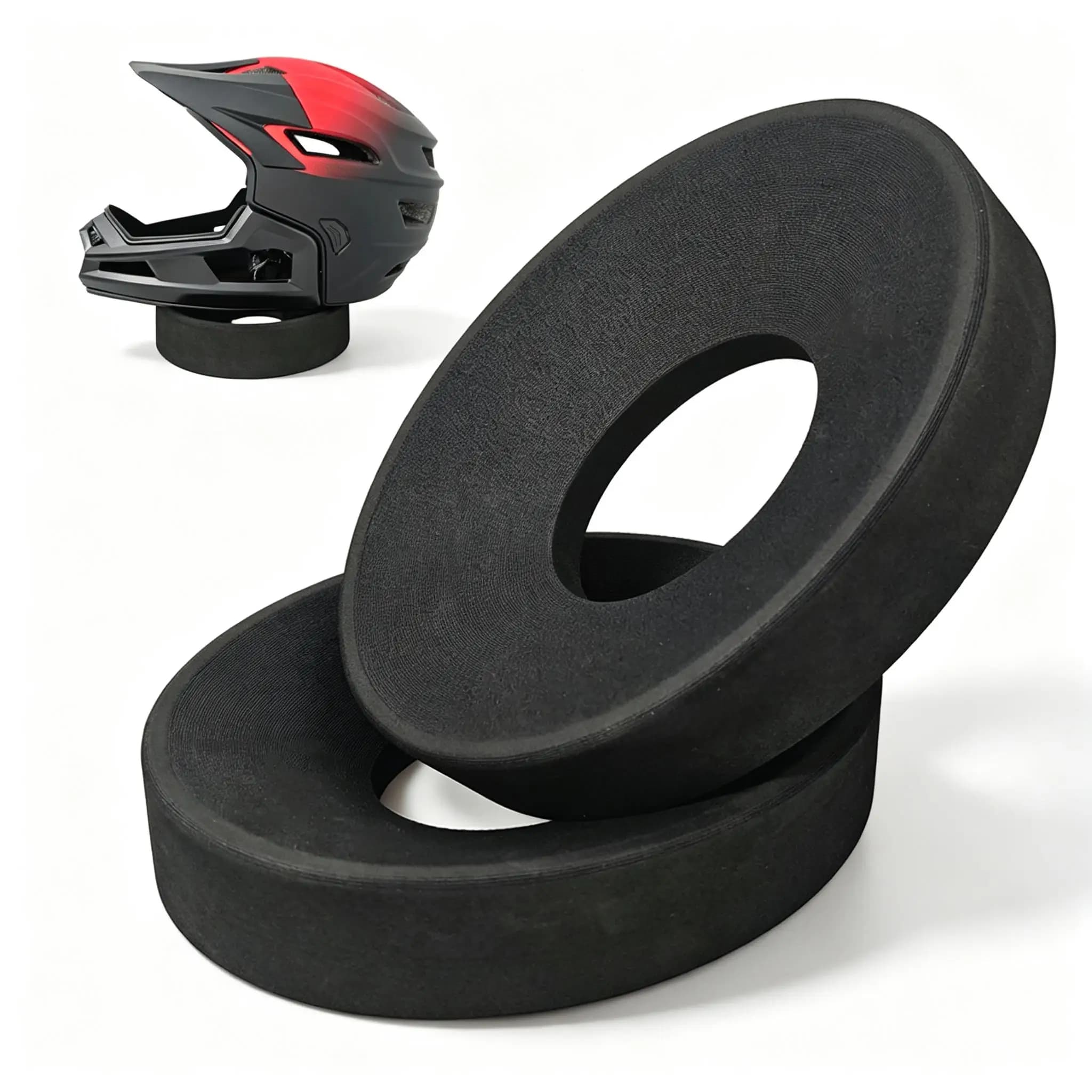 Helmet Dry Storage Ring Cushion, Men Women Motorcycle Fans, Home Garage Repair Soft Knee Protection Moisture‑Resistant