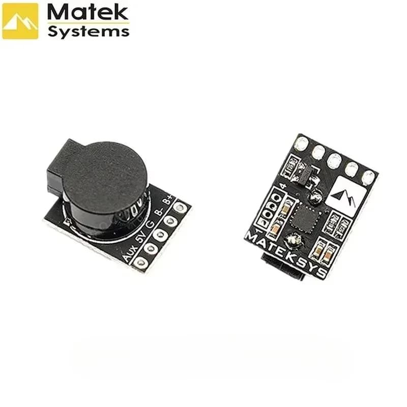 MATEKSYS Lost Model Beeper - Controllore di volo Cicalino ad alto volume da 5 V