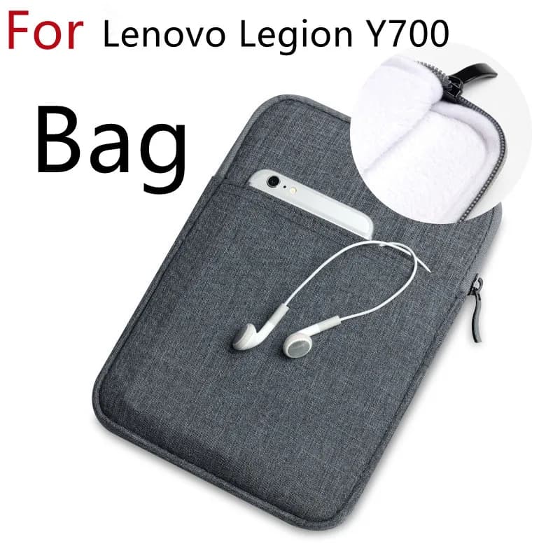 Handbag Case For Lenovo Legion Y700 8.8" Bag Sleeve Zipper Shockproof Pockets Pouch Funda for lenovo Legion Y700 TB-9707F 2022