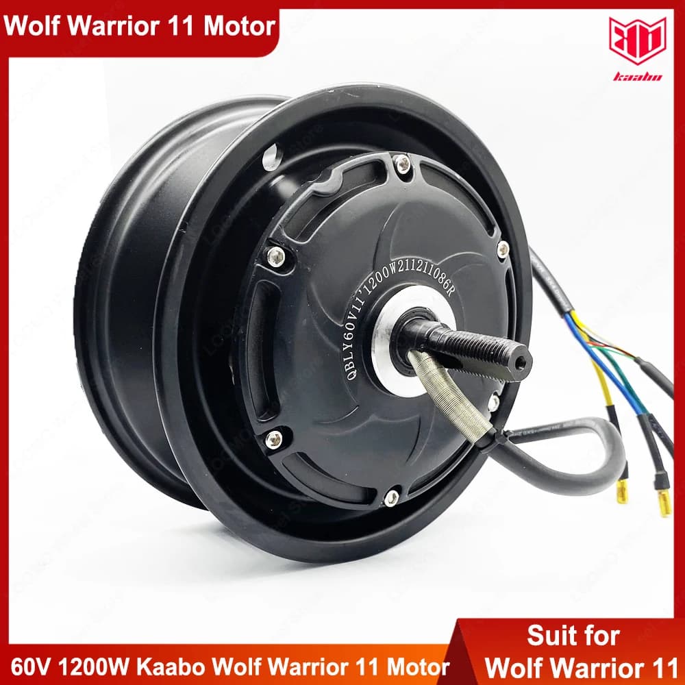 Motore originale Kaabo 60V 1200W per scooter elettrico da 11 pollici 60V Wolf Warrior 11 Kaabo Wolf King GT Pro Parte ufficiale Kaabo
